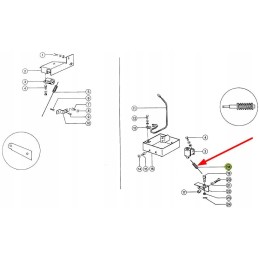 650899 0 sensor spring 2 5 x 12 5 x 40mm