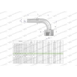 Hydraulic forging orfs90 dn13 1 14 premium