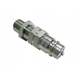 Hydraulic quick connector long plug m22x1 5 external