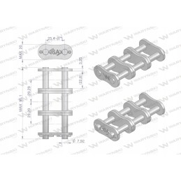 Reinforced chain lock z16a 3 ansi a 80 r3 1
