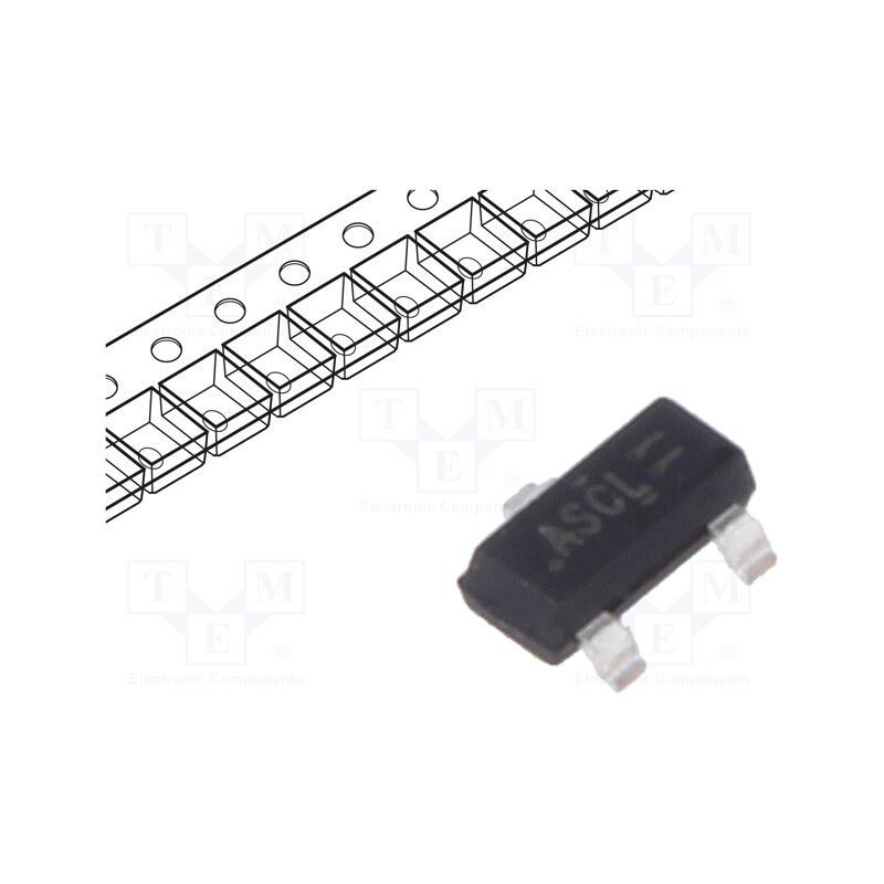3 pcs x ALPHA & OMEGA SEMICONDUCTOR - AOZ8202CI-12 - Diode: TVS, 125W, 15V, 21A, unidirectional, SOT23, 62pF