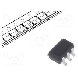 10 pcs x DIODES INCORPORATED - 74LVC1G04SE-7 - IC: digital, NOT, Ch: 1, SMD, SOT353, 1.65÷5.5VDC, -40÷125°C, LVC