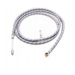 Metal mtz fuel line connecting the tanks