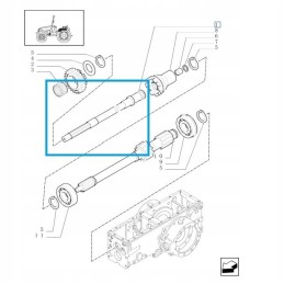 Walk New Holland T3000 TCE 9976023