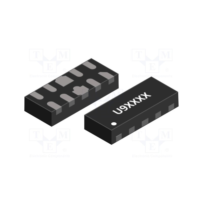 5 pcs x MGT BRIGHTEK - UT8413A - Diode: TVS array, 5÷8.5V, 5A, DFN2510-10, Features: ESD protection
