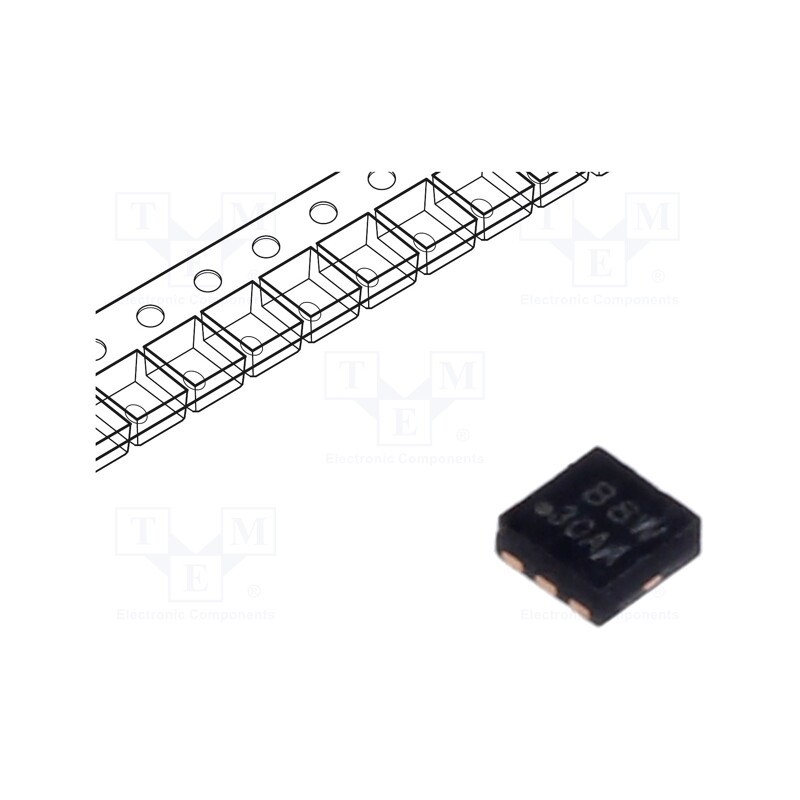 3 pcs x VISHAY - SIA469DJ-T1-GE3 - Transistor: P-MOSFET, TrenchFET®, unipolar, -30V, -12A, Idm: -40A