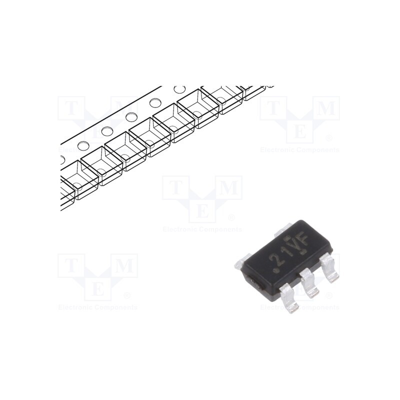 3 pcs x TEXAS INSTRUMENTS - TPS7A0318PDBVR - IC: voltage regulator, LDO,fixed, 1.8V, 0.2A, SOT23-5, SMD, ±1.5%