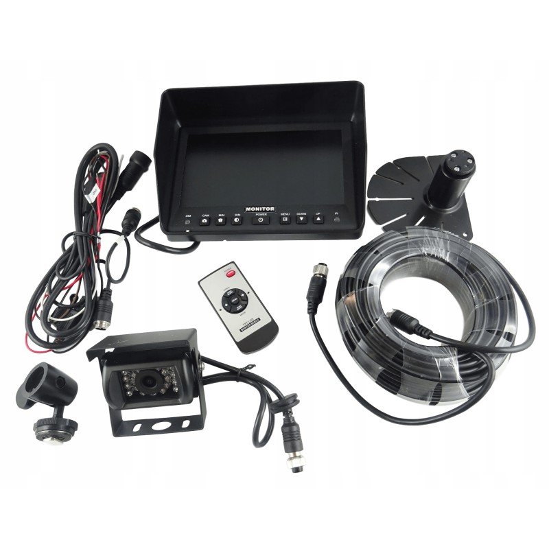 Camera observation system behind the vehicle