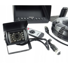 Camera observation system behind the vehicle