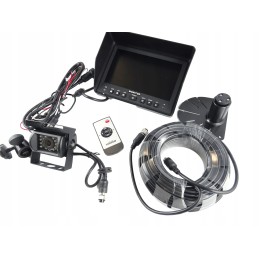 Camera observation system behind the vehicle