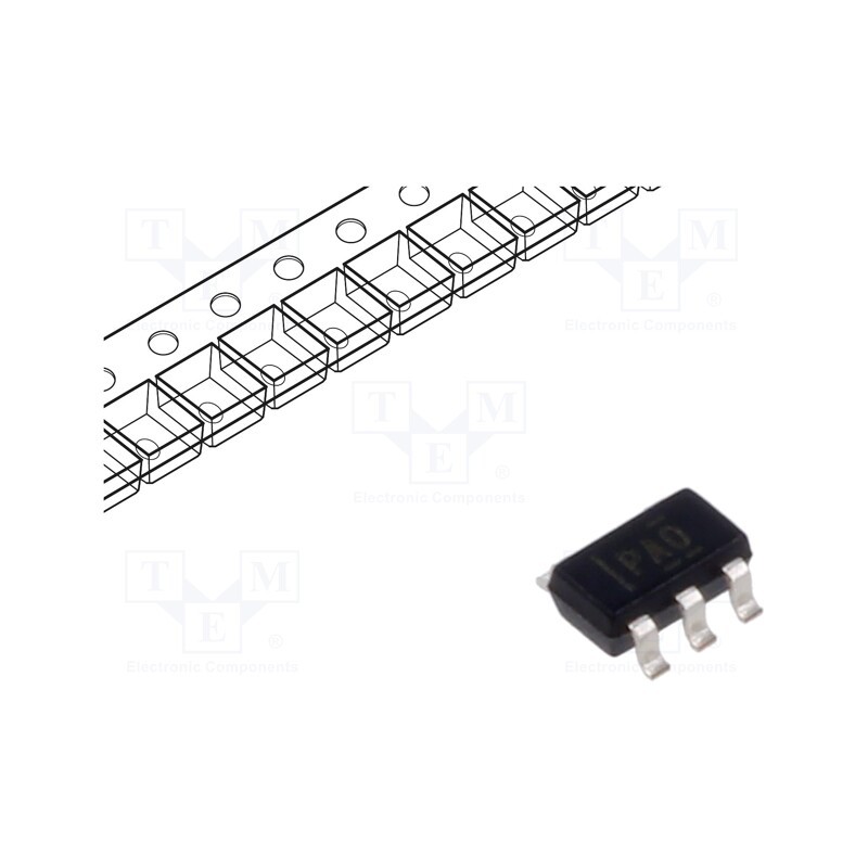 1 pcs x TEXAS INSTRUMENTS - TLV70433DBVR - IC: voltage regulator, LDO,linear,fixed, 3.3V, 0.3A, SOT23-5, SMD