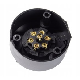 7-pole plastic socket