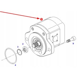 256r918c00868 hydraulic pump