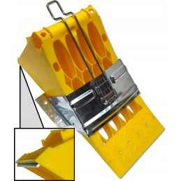 Wheel chock lock, wheel 160mm, g46, metal mounting