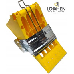 Wheel chock lock, wheel 160mm, g46, metal mounting