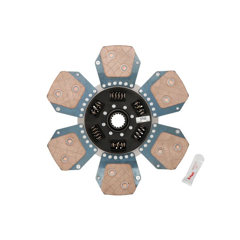 The clutch disc was 3742