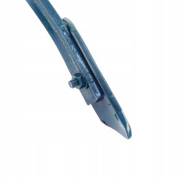 Spring tine of the front unit with morga coulter