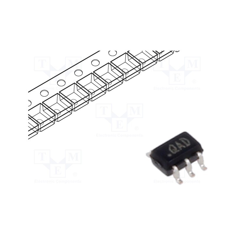 3 pcs x STMicroelectronics - STLQ50C-R - IC: voltage regulator, LDO,linear,adjustable, 1.8÷5V, 0.5A, SMD
