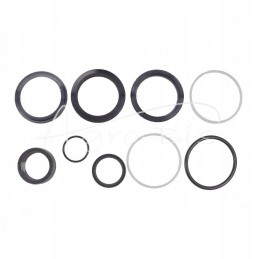 Narrow pie cylinder seal set, sharp k