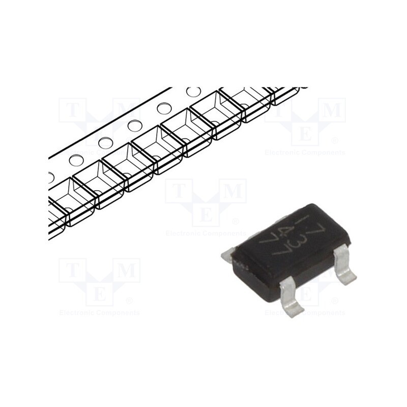1 pcs x ROHM SEMICONDUCTOR - BU4S66G2-TR - IC: analog switch, SPDT, Ch: 1, SSOP5, 3÷16VDC