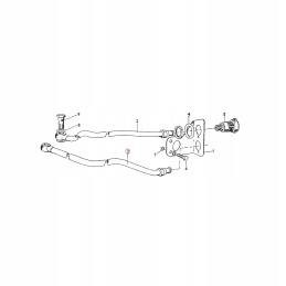 Cable II of the external hydraulic circuit