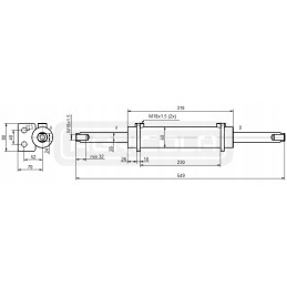 Zetor 2x100 hydrolider booster set