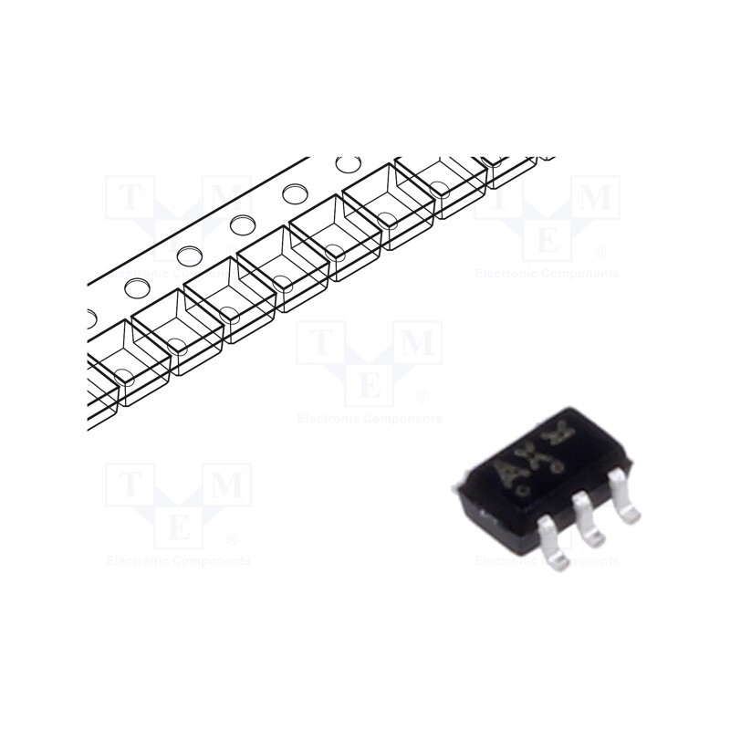 5 pcs x ONSEMI - NL17SG02DFT2G - IC: digital, NOR, Ch: 1, IN: 2, CMOS, SMD, SC88A, MiniGate, -55÷125°C