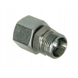 Straight hydraulic connector gz m18x15 gw m18x1 5