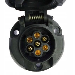 Plug socket, 7-pole wiring harness