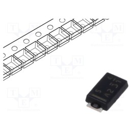 3 pcs x SHINDENGEN - D3CE4S-5063R - Diode: Schottky rectifying, SMD, 40V, 3A, CE (SC110B),