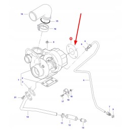 V836767972 turbocharger gasket