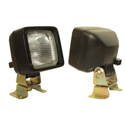 Square universal work lamp h3 12v 55w