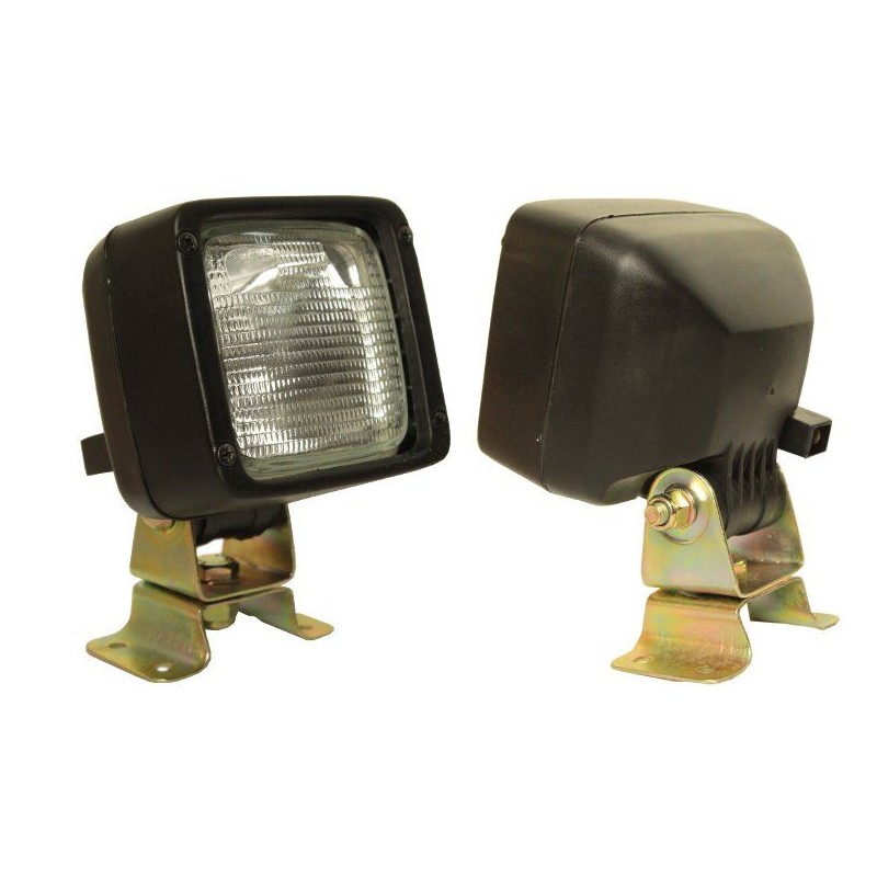 Square universal work lamp h3 12v 55w