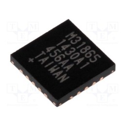 1 pcs x Analog Devices (MAXIM INTEGRATED) - MAX31865ATP+ - IC: temperature converter, RTD, 3.3V, TQFN20-EP, SMD, 3LSB