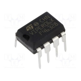 1 pcs x STMicroelectronics - VIPER06XN - IC: driver, buck,flyback, AC/DC switcher,PWM controller, DIP7, 1A