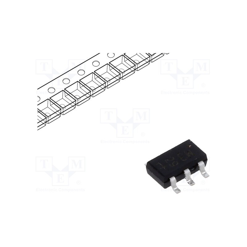 5 pcs x NEXPERIA - PBSS4240DPN,115 - Transistor: NPN / PNP, bipolar, complementary pair, 40V, 1.1W