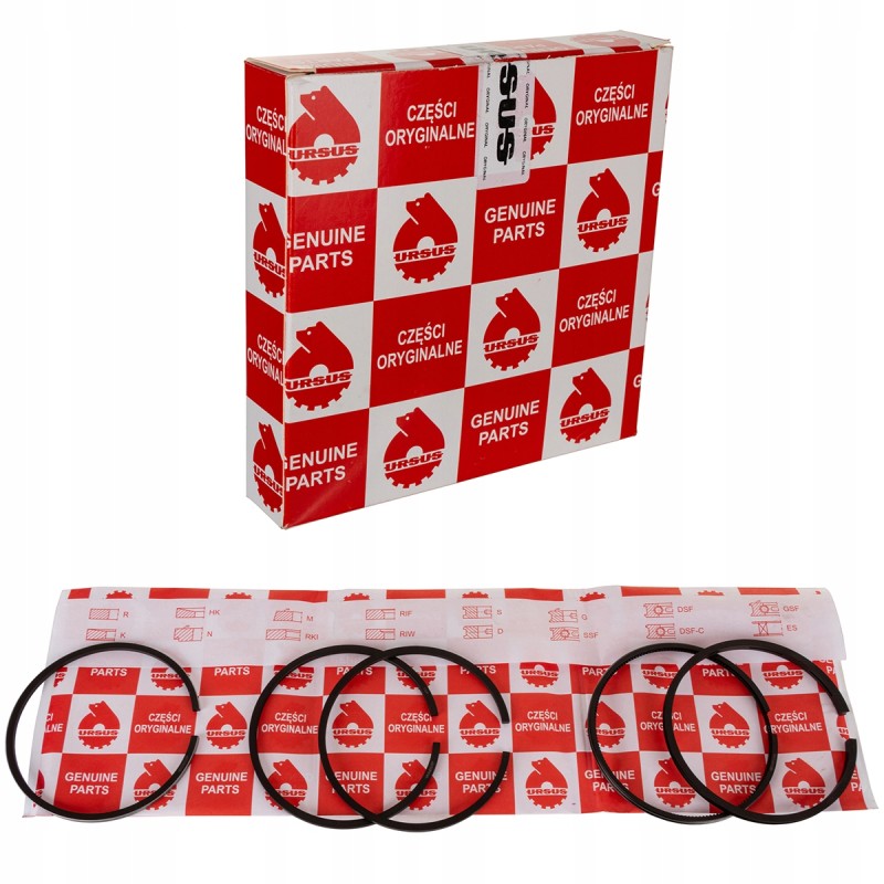Set of piston rings C 360 original Ursus