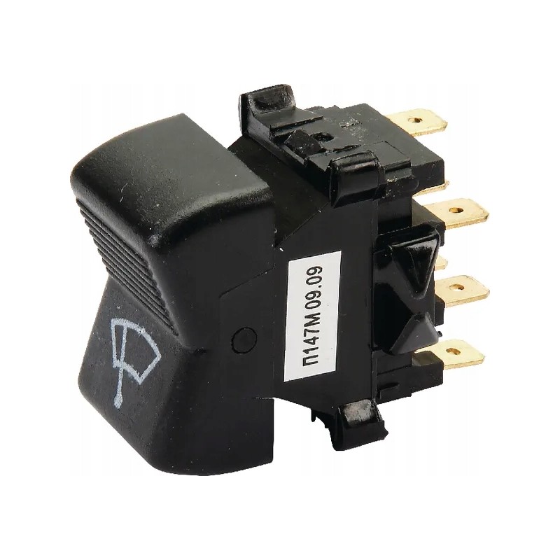 The wiper motor switch fits Belarus