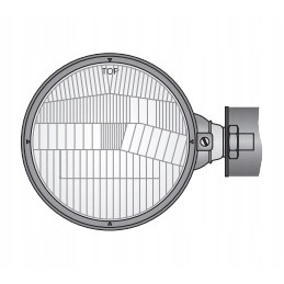 Ursus H4 headlight left without bulb oe161x112