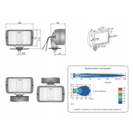 Wesem HP3 15863 156x92mm fog lamp