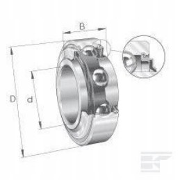 203krrah02 ball bearing