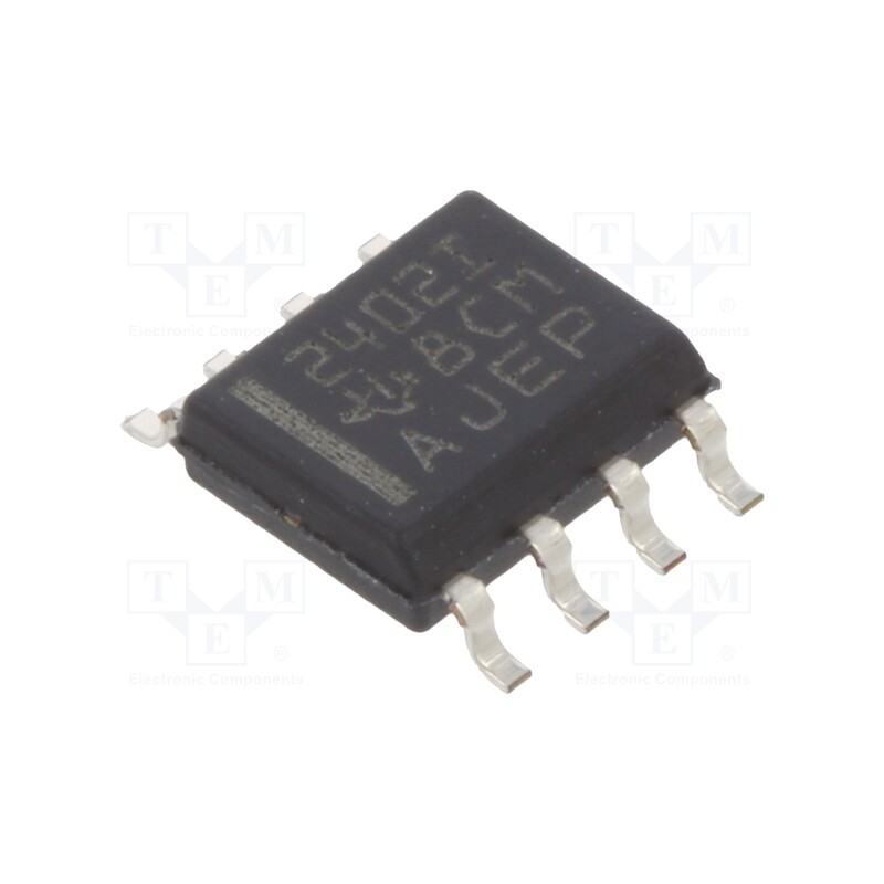 1 pcs x TEXAS INSTRUMENTS - TLV2402ID - IC: operational amplifier, 5.5kHz, Ch: 2, SO8, , IB: 900pA