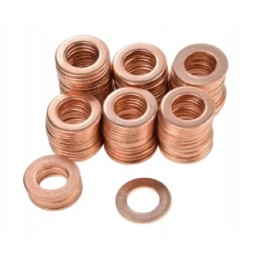 Copper washer fi 8x14 pack of 100 pcs c 330 c 360