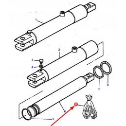 1810898m91 lift cylinder seals