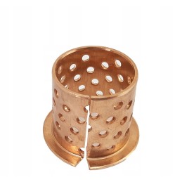 Copper sleeve with collar Claas Jaguar 078357