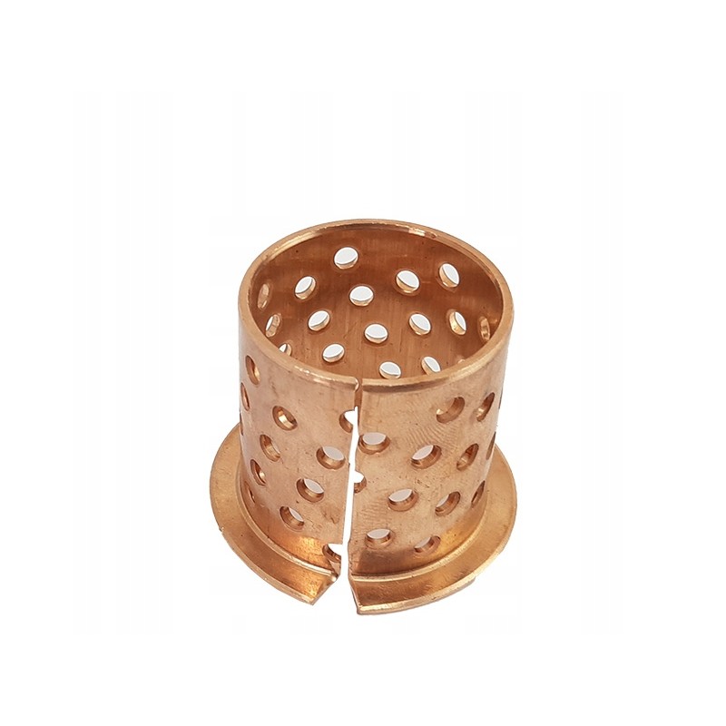 Copper sleeve with collar Claas Jaguar 078357