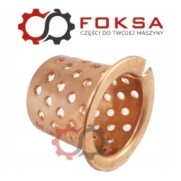 Copper sleeve with collar Claas Jaguar 078357