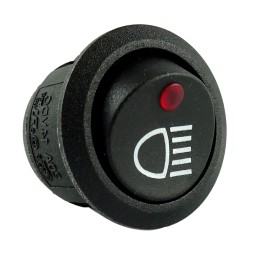 High beam switch 12v 20 ampere 20mm