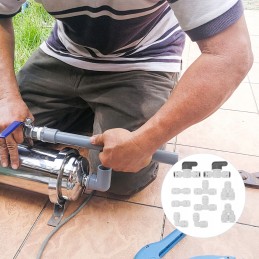 Pipe quick connectors with water shut-off valve