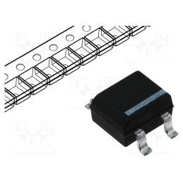 10 pcs x LUGUANG ELECTRONIC - S40 - Bridge rectifier: single-phase, 80V, If: 0.8A, Ifsm: 40A, MBS, SMT